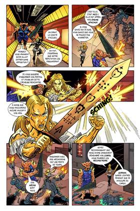 Read Gaia Force FRANÇAIS  5 Page 10 in French