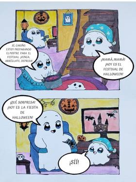 Read Después de Halloween  1 Page 3 in Spanish