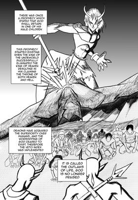 Read God is no More  1 Page 3 in English