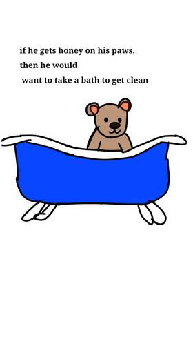 Read if you give a bear some honey   1 Page 3 in English