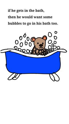 Read if you give a bear some honey   1 Page 4 in English