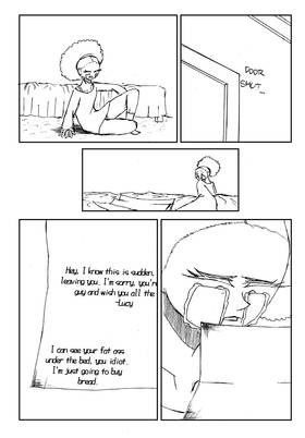 Read Anonmessi's short stories.  1 Page 3 in English