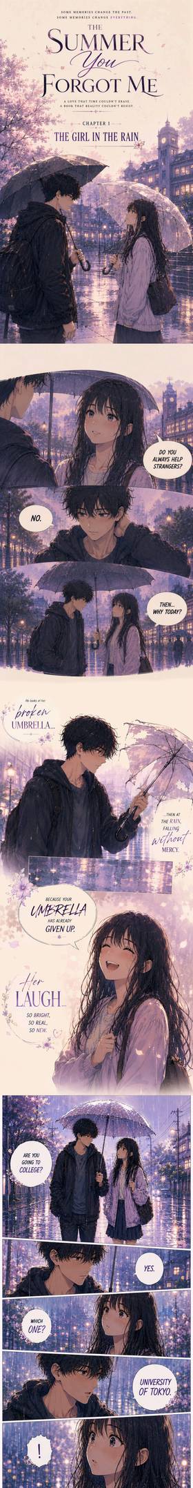 Read The Summer You Forgot Me  1 Page 3 in English