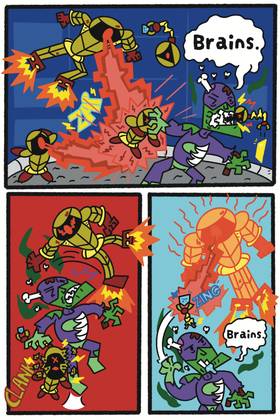 Read Donut Comixs superhero universe   1 Page 8 in English