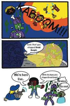 Read Donut Comixs superhero universe   1 Page 9 in English
