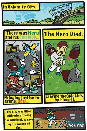 Read Donut Comixs superhero universe   2 Page 3 in English