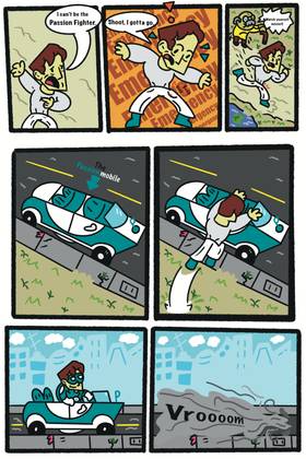 Read Donut Comixs superhero universe   2 Page 5 in English