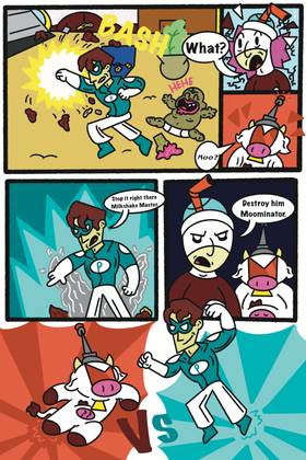Read Donut Comixs superhero universe   2 Page 9 in English