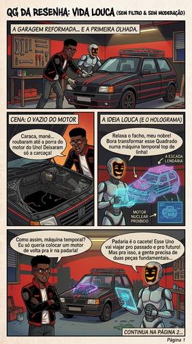 Read QG DA RESENHA: VIDA LOUCA (Sem Filtro & Sem Moderação)  1 Page 7 in Portugese
