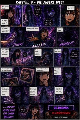 Read Das Flüstern im Schatten teil 2  1 Page 8 in German