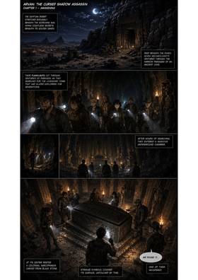 Read Arvan: The Cursed Shadow Assassin  1 Page 2 in English
