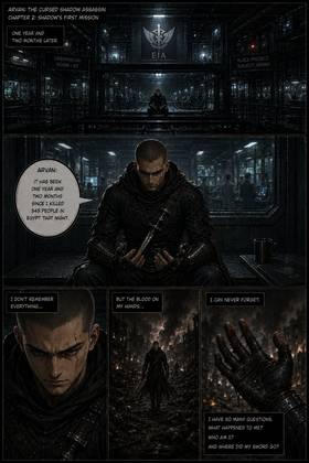 Read Arvan: The Cursed Shadow Assassin  2 Page 1 in English
