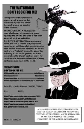 Read The Watchman. Don´t look for me!  1 Page 2 in English