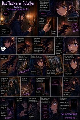 Read Das Flüstern im Schatten Teil 3 Die Stimme  hinter der Tür  1 Page 3 in German