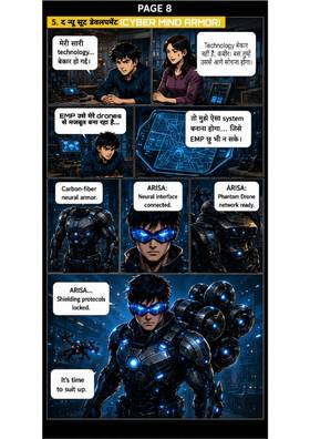 Read Cyber Mind Protocol Zero  1 Page 8 in English