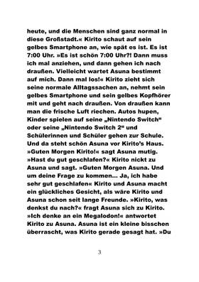 Read Kirito und der große Megalodon  1 Page 3 in German