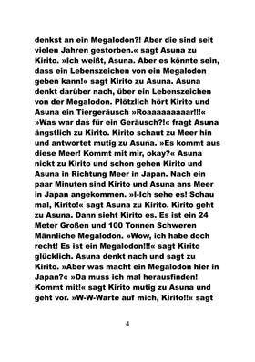 Read Kirito und der große Megalodon  1 Page 4 in German