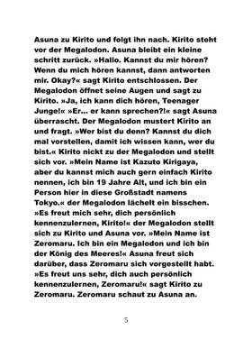 Read Kirito und der große Megalodon  1 Page 5 in German