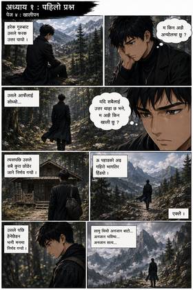 Read मात्र मै ( Just Me )  1 Page 4 in Hindi