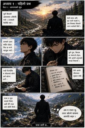 Read मात्र मै ( Just Me )  1 Page 9 in Hindi