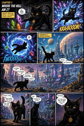 Read Chico's journey trough space  1 Page 2 in English