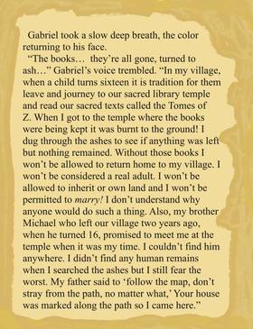 Read Gabriel’s Map   1 Page 7 in English