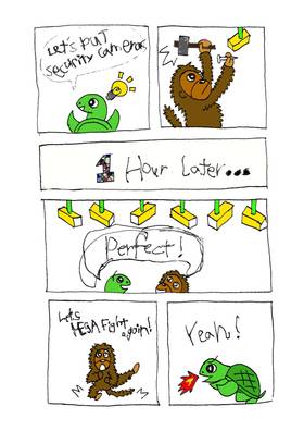 Read Monkey Dude & Turtle Mega Fight!  1 Page 9 in English