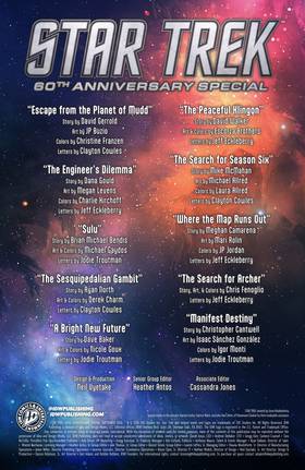 Read Star Trek: 60th Anniversary Special  1 Page 2 in English