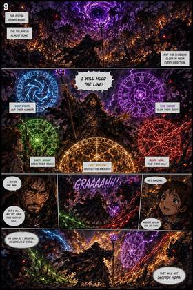 Read The Guardians of the Shattered Realm   1 Page 9 in English