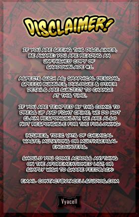 Read Shadowblade  1 Page 2 in English