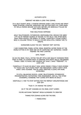 Read Seeking: Where Our Maps End  1 Page 2 in English