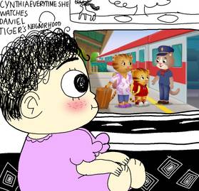 Cynthia If She Watches Daniel Tiger's Neighborhood