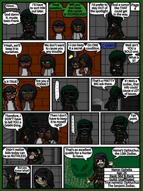 Read Hunters of Zodiac.  1 Page 5 in English