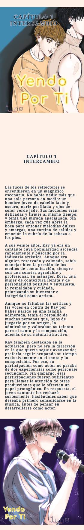 Read Yendo por ti (Light Novel)  1 Page 1 in Spanish