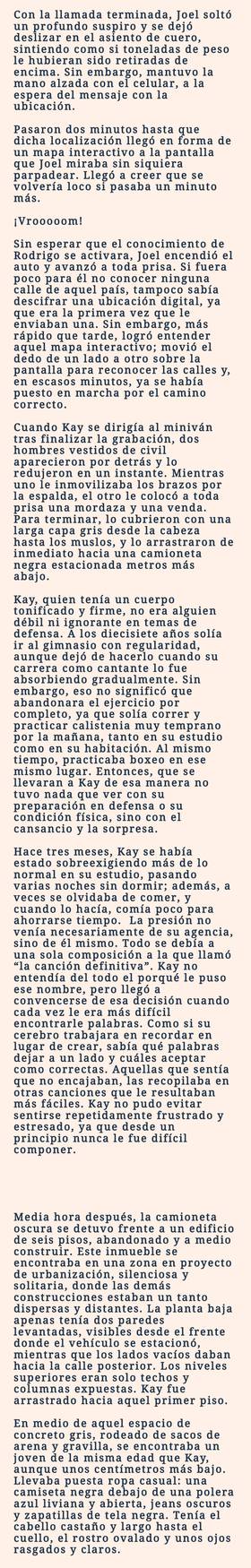 Read Yendo por ti (Light Novel)  6 Page 3 in Spanish