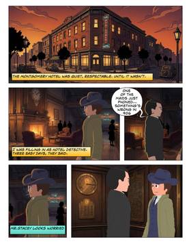 Read The Continental Op - Bodies Piled Up  1 Page 4 in English