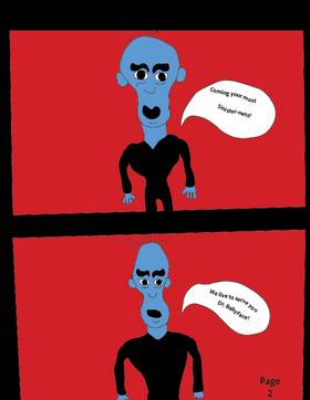 Read The Quibbles Terrors of BabyFace Issue No. One Comic Book Series  1 Page 3 in English