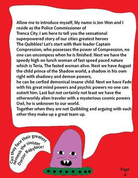 Read The Quibbles Terrors of BabyFace Issue No. One Comic Book Series  1 Page 5 in English