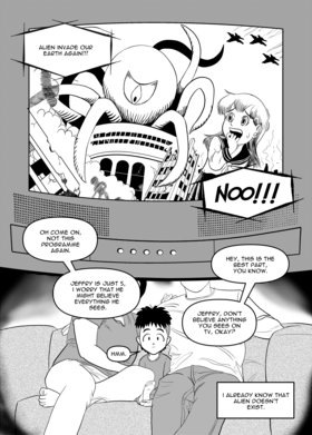Read Miss Alien Invasion  1 Page 1 in English