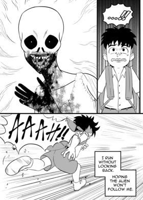 Read Miss Alien Invasion  8 Page 1 in English