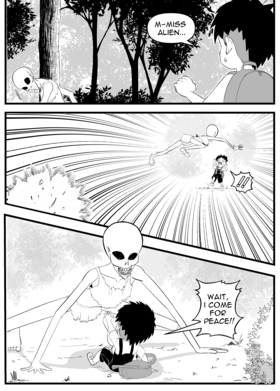 Read Miss Alien Invasion  14 Page 1 in English