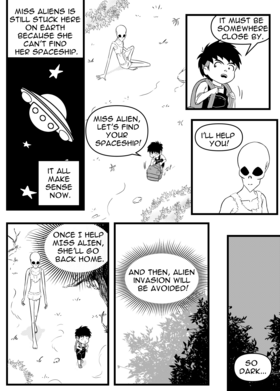 Read Miss Alien Invasion  21 Page 1 in English
