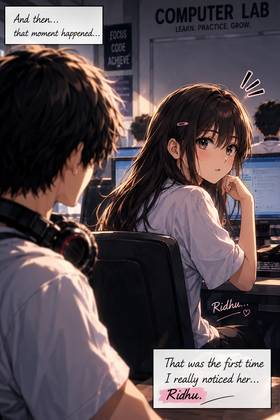 Read My Unexpected Experience in computer class ( Light Novel)   1 Page 5 in Hindi
