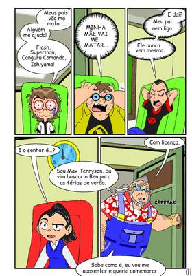 Read Ben 10 Anamorphosis AU  1 Page 5 in Brazilian Portuguese