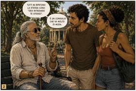 Read Le Strisce di Silas Blues  4 Page 3 in Italian