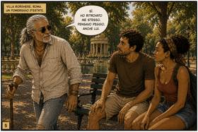 Read Le Strisce di Silas Blues  4 Page 6 in Italian