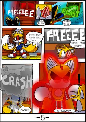 Read DASH Sonic Comix  1 Page 6 in English