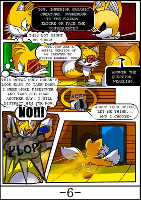 Read DASH Sonic Comix  1 Page 8 in English