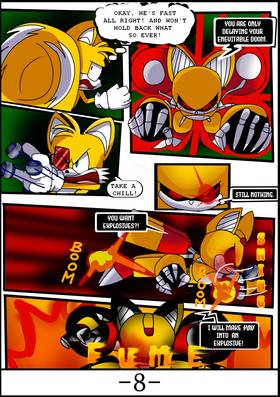 Read DASH Sonic Comix  1 Page 9 in English
