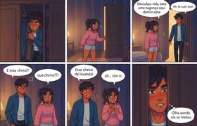 Read Quem... Mais?  1 Page 8 in Portugese